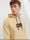 JACK JONES Kapüşonlu Yazı Baskılı Erkek Sweatshirt 12242197 thumbnail 7