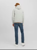 JACK JONES Kapüşonlu Yazı Baskılı Erkek Sweatshirt 12242197 thumbnail 3