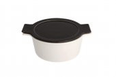 Porland Cookland Fire Siyah Kapaklı Derin Tencere 1.3 Lt 04CLA000014 - 1