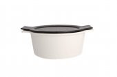 Porland Cookland Fire Siyah Kapaklı Derin Tencere 1.3 Lt 04CLA000014 - 2
