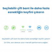 Cudy WU650 5GHz 433Mbps, 2.4GHz 200Mbps Wi-Fi Mini USB Adaptör(AC1200 Serisi) thumbnail 6