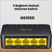 Cudy GS105D 10/100/1000Mbps 5 Port Gigabit Switch - 2