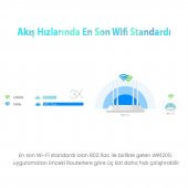 Cudy WR1200 Dual 2.4/5Ghz 4x5dBi Anten 1200Mbps 5 Port Wi-Fi Router(AC1200 Serisi) - 6