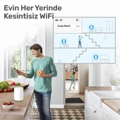 Cudy M1800 5GHz 1201Mbps, 2.4Ghz 574Mbps 2 Hızlı Ethernet Port,4 Dahili Anten, Wi-Fi 6 Mesh Router thumbnail 5