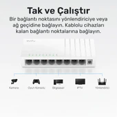 Cudy FS105D 10/100Mbps 5 Port Megabit Switch - 6