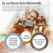 Cudy M1800 5GHz 1201Mbps, 2.4Ghz 574Mbps 2 Hızlı Ethernet Port,4 Dahili Anten, Wi-Fi 6 Mesh Router thumbnail 6