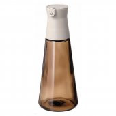 Yağdanlık Cam 19 Cm MeridyenDukkan Kahverengi-Amber Renk 19 cm, 1 Parça - 1