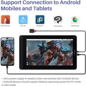 HUION KAMVAS 13 Grafik Çizim Tableti, Ayarlanabilir Stand - Siyah - 2