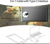 HUION KAMVAS Pro 13 Standlı Grafik Çizim Monitörü - 4