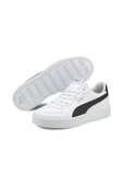 Puma 380147 04 Sky Clean Unisex Sneaker Ayakkabı Beyaz-Siyah 36-40 - 4