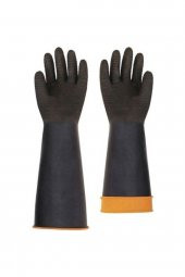 Tırtıklı Asit Eldiveni 45cm  H2-45 - 1