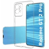 Gpack Realme GT2 Pro 5G Kılıf Süper Silikon Kamera Korumalı Şeffaf - 1