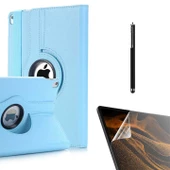 Smcase Apple iPad 9.7 2017 5.Nesil Kılıf 360 Dönebilen Koruma Kapaklı Standlı dn22  Nano  Kalem thumbnail 6