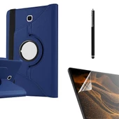 Smcase Samsung Galaxy Tab S2 9.7 T815 Kılıf 360 Dönebilen Koruma Kapaklı Standlı dn22  Nano  Kalem thumbnail 3