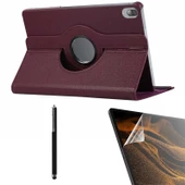 Smcase Lenovo M10 TB X505F Kılıf 360 Dönebilen Koruma Kapaklı Standlı dn22  Nano  Kalem thumbnail 5