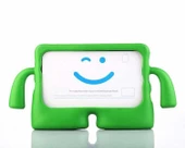 Smcase Apple iPad 6 Air 2 Kılıf Tutacaklı Çocuklar İçin Silikon ib1 - 6