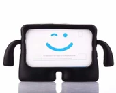 Smcase Apple iPad Mini 2021 6.Nesil Kılıf Tutacaklı Çocuklar İçin Silikon ib1 - 1