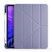 Smcase Xiaomi Mi Pad 5 Kılıf Katlanabilir Standlı Pu Silikon tf1 - 6