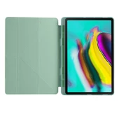 Smcase Samsung Galaxy Tab A7 10.4 T500 2020 Kılıf Katlanabilir Standlı Pu Silikon tf1 thumbnail 3