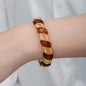 Yetişkin Damla Kehribar Bileklik - 3