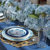 Schafer Tılsım Sapphire Yemek Takımı 60 Parça-Turkuaz - 2