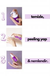 Figamor Canlandırıcı Cilt Tonu Eşitleyici & Pürüzsüzlük Sağlayan 3 in 1 Yüz Peeling 100 ml - 4