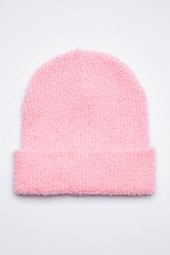 Penti Pembe Kız Çocuk Glitter Bere - 1