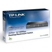 TP-Link TL-SF1024D 24 Port 10/100Mbps 13" Çelik Kasa Switch - 3