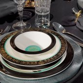 Schafer Tılsım Dreamy Yemek Takımı 60 Parça-Siyah - 1