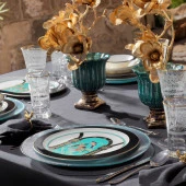 Schafer Tılsım Dreamy Yemek Takımı 60 Parça-Siyah - 5