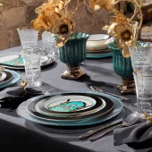 Schafer Tılsım Dreamy Yemek Takımı 60 Parça-Siyah - 7