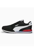 Puma ST Runner v3 Mesh Unisex Sneaker Ayakkabı Siyah Beyaz 36-40 thumbnail 4