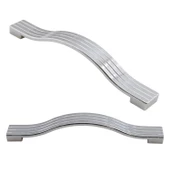 Akasya Metal Mobilya Mutfak Dolabı Çekmece Kapı Dolap Kapak Kulpu Kulpları Kulbu Krom 128 Mm Kulp thumbnail 4