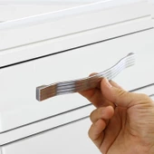 Akasya Metal Mobilya Mutfak Dolabı Çekmece Kapı Dolap Kulpu Kulbu Krom (160 MM-16.0 CM) Kulpları - 2