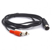 5 Pin Din to 2 RCA Kablosu - 2