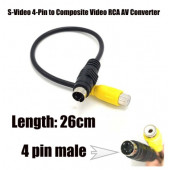 S-Video to Dişi RCA Kablo - 4