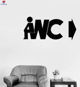 Banyo Dekoratif Duvar Sticker WC Tuvalet Tuvalet Banyo Dekoru İşaretçi Çıkartmaları - 1