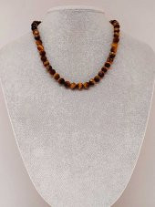 Kaplangözü Taşı Faset Kesim Royal Kolye 8mm (Klipsli) (39555) thumbnail 1