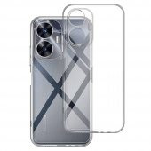 Realme C55 Kılıf Kamera Korumalı Silikon Şeffaf Arka Kapak - 2
