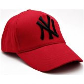 Ny Baseball Şapka Kırmızı - 1