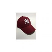 Ny Baseball Şapka Bordo - 1