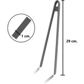 Burcummm Silikon İnce Kırmızı Maşa - 3