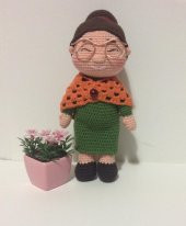 Tonton Dede ve Nine Amigurumi Organik Oyuncak - 4