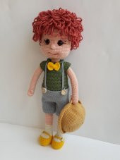 Tarçın Bebek Amigurumi Organik Oyuncak - 2