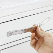 Akasya Metal Mobilya Mutfak Dolabı Çekmece Kapı Dolap Kulpu Kulbu Krom (224 MM-22.4 CM) Kulpları - 4