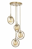 DÖRTLÜ YUVARLAK AVİZE GOLD A-185-4G - 1