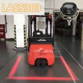 İş makinesi çalışma lambası 12-80v  kırmızı adet / LASS303 - 4