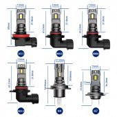 H4 Led far ampulü 80W 11000LM H4 12-30V / LAAM930 - 3
