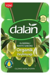 Dalan : Gliserinli Organik Zeytinyağlı Banyo Sabunu 4 X 150 Gr - 1