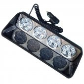 Cam İçi Çakar Lamba Uzaktan Kumandalı 16 Led 24W 12V Kırmızı-Mavi / LAPA520 - 3
